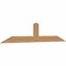 Ekena Millwork Portland Smooth Timber Gable Bracket, Western Red Cedar, 84"W x 17"H x 1 1/2"D x 5 1/2"F, 5/12 Pitch GBW084X17X0206POR00SWR - alternate 2